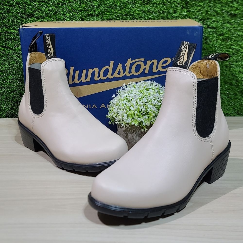 Blundstone 2160 Heelded Chelsea Boots - Pearl Us Women 7 / Aus 4 New